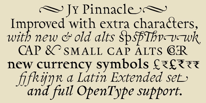 Pinnacle JY Pro Font Free Download Pinnacle JY Pro Font Free Download